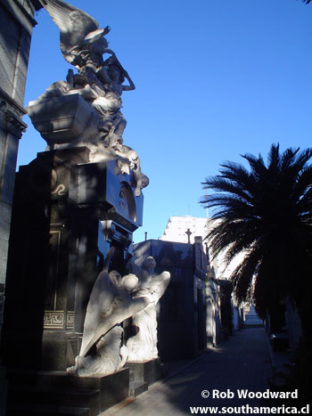Recoleta Cemetery Angels Tomb