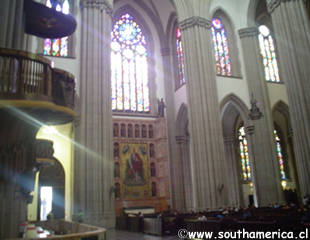 Arches of Catedral da Sé, Sao Paulo Brazil