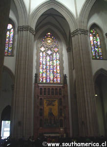 Windows of Catedral da Sé, Sao Paulo Brazil