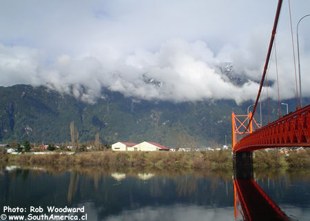 The bridge of Puerto Aysen