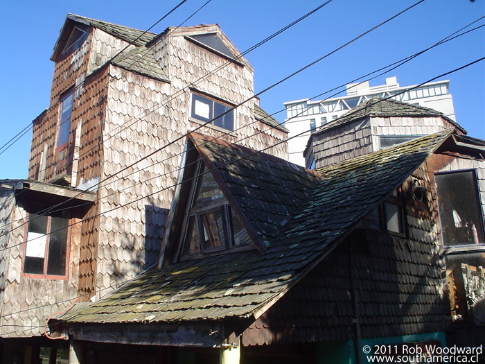 Pueblito Melipulli Wooden Roof, Puerto Montt Chile