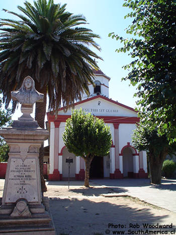 Church in Villa Alegre, Chile