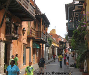 Street of Cartagena