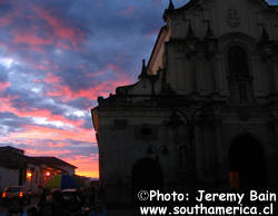 Sunset Popayán, Colombia