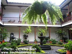 Inner Courtyard, Popayán, Colombia