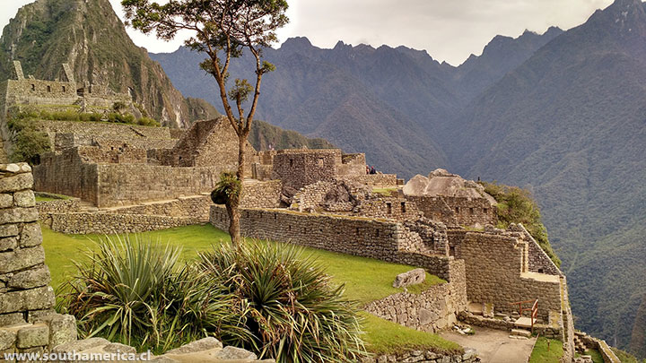 Buildings of Machu Picchu, Peru