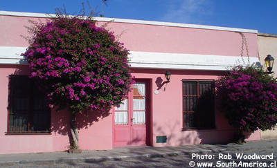 Pink House, Colonia del Sacramento, Uruguay