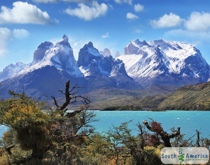 Lake Pehoe Patagonia Chile