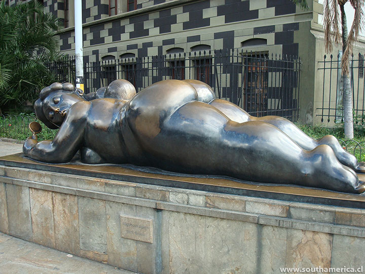 Botero Statue in Medellin, Colombia