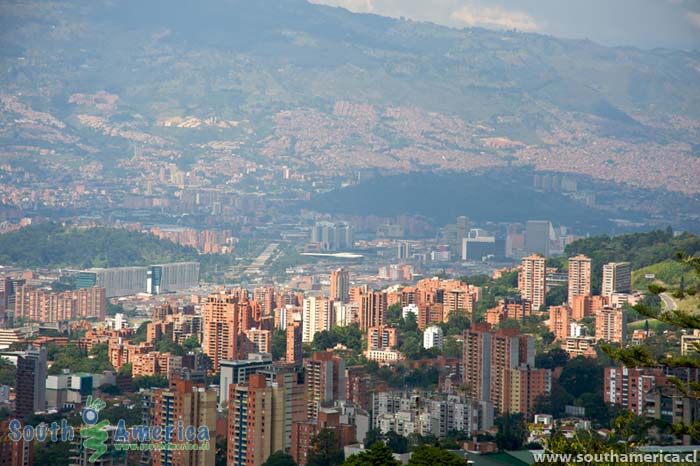 Buildings in Medellin Colombia
