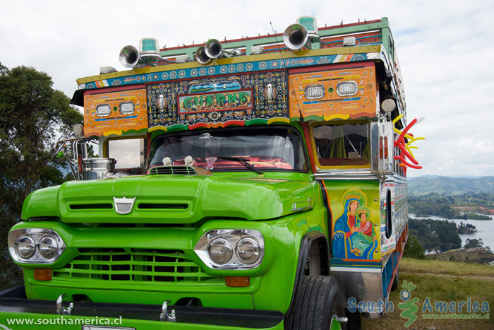 Traditional Bus from Guarne in Colombia