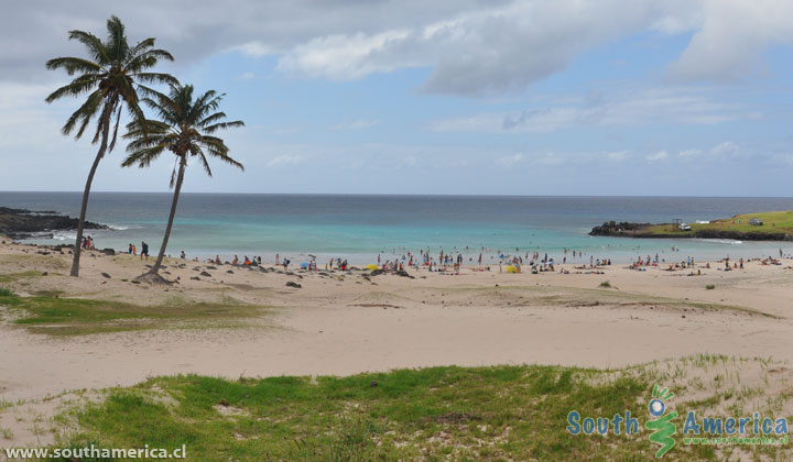 Anakena Beach Easter Island