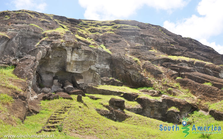 The Largest Moai ever built, Rano Raraku Easter Island